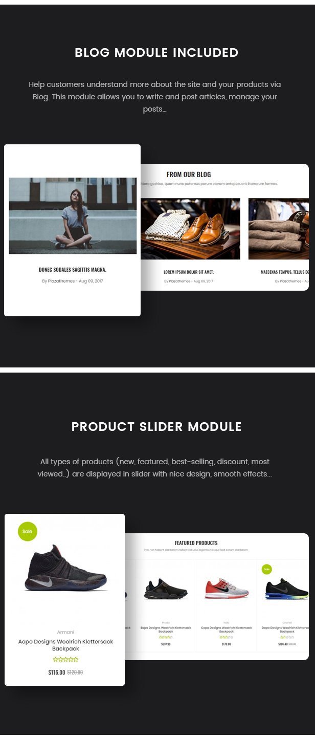 Aboss - Opencart 3 Theme for Sport Shop