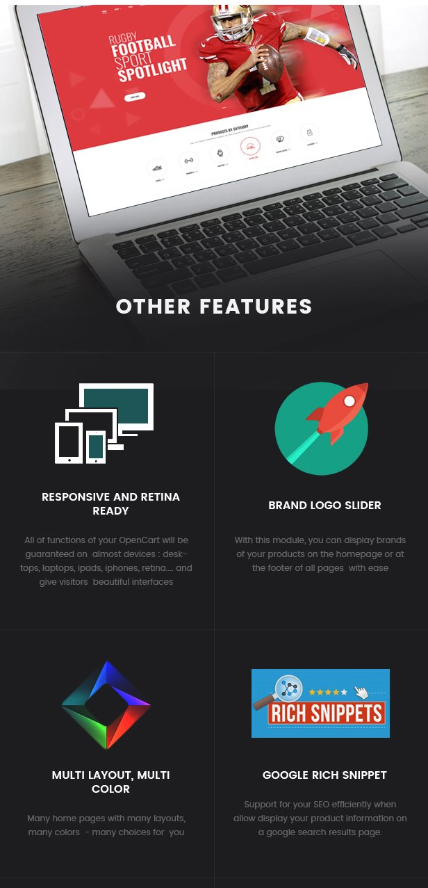 Aboss - Opencart 3 Theme for Sport Shop