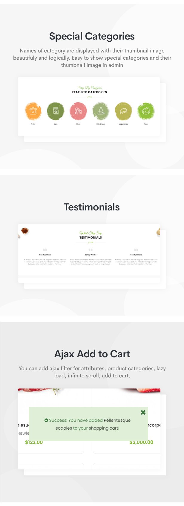 Amino - Organic & Multipurpose OpenCart Theme