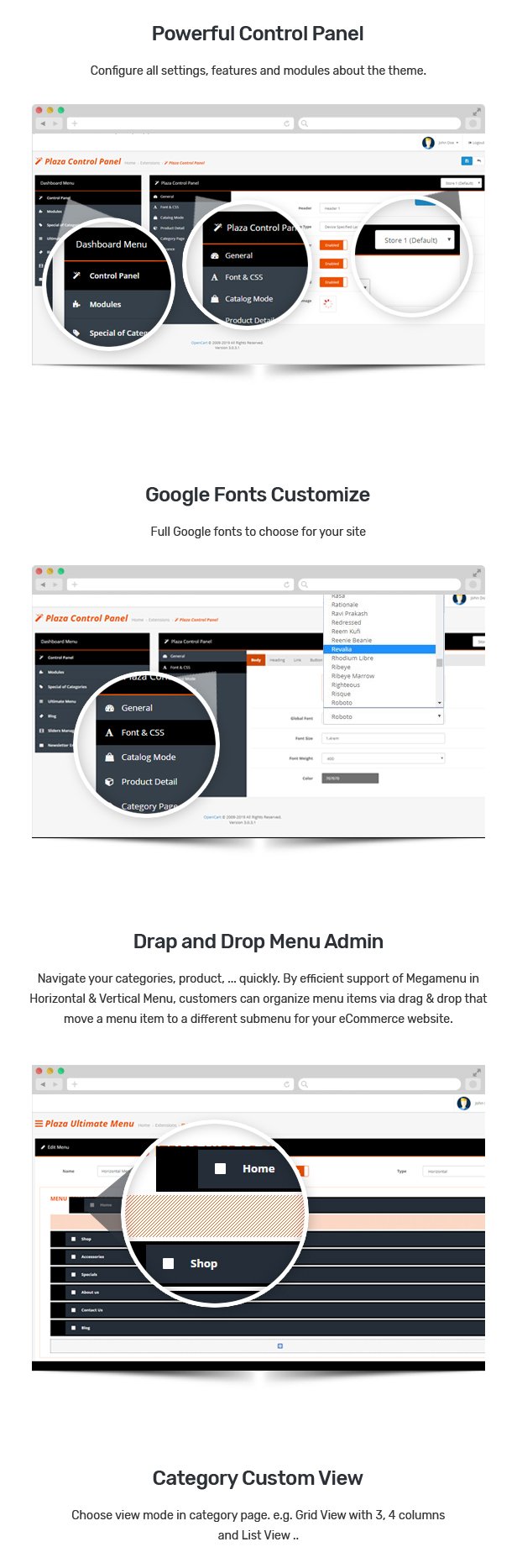Antomi - Multipurpose OpenCart Theme  (Included Color Swatches)
