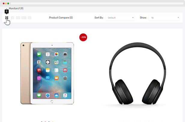 Antomi - Multipurpose OpenCart Theme  (Included Color Swatches)