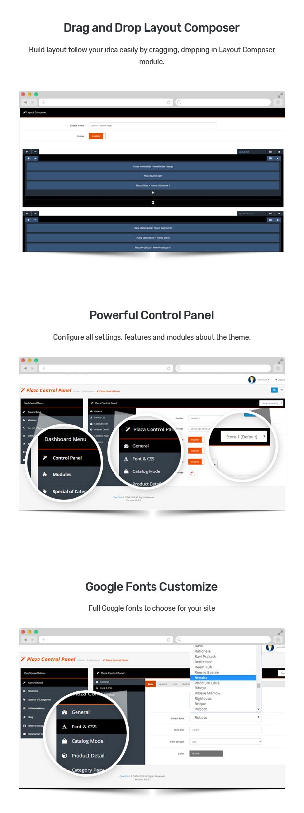 Corano - Jewellery OpenCart Theme (Page Builder Layouts)