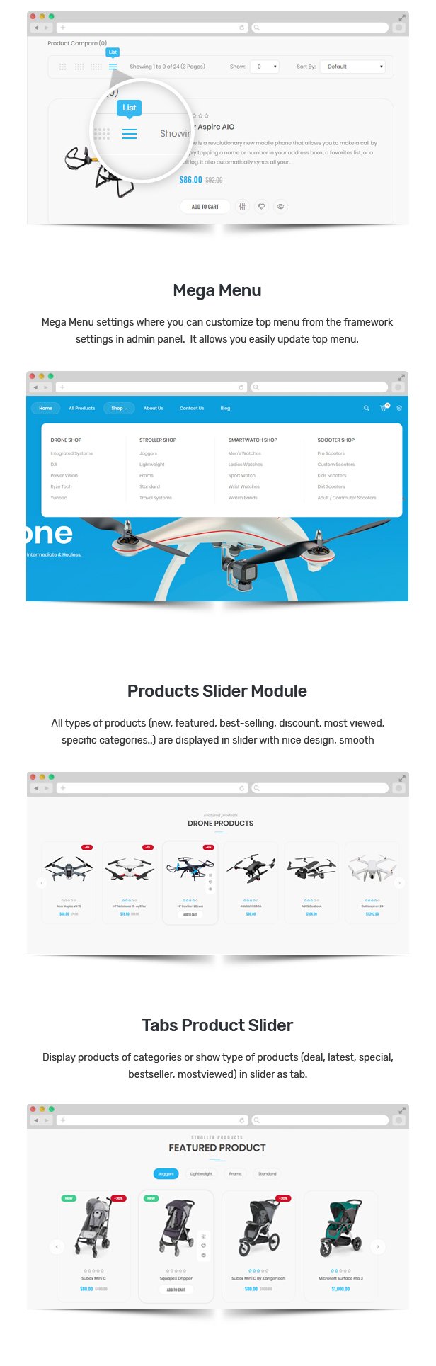 Elomus - Single Product OpenCart Theme