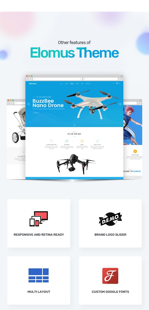 Elomus - Single Product OpenCart Theme