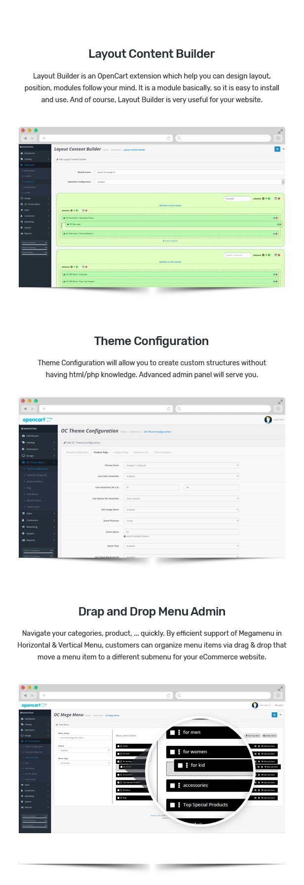 Eposi - OpenCart Theme (Included Color Swatches)