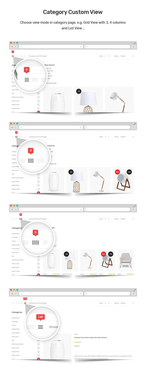 Eposi - OpenCart Theme (Included Color Swatches)