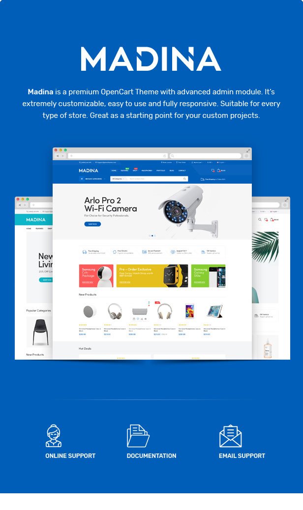 Madina - Responsive OpenCart Theme