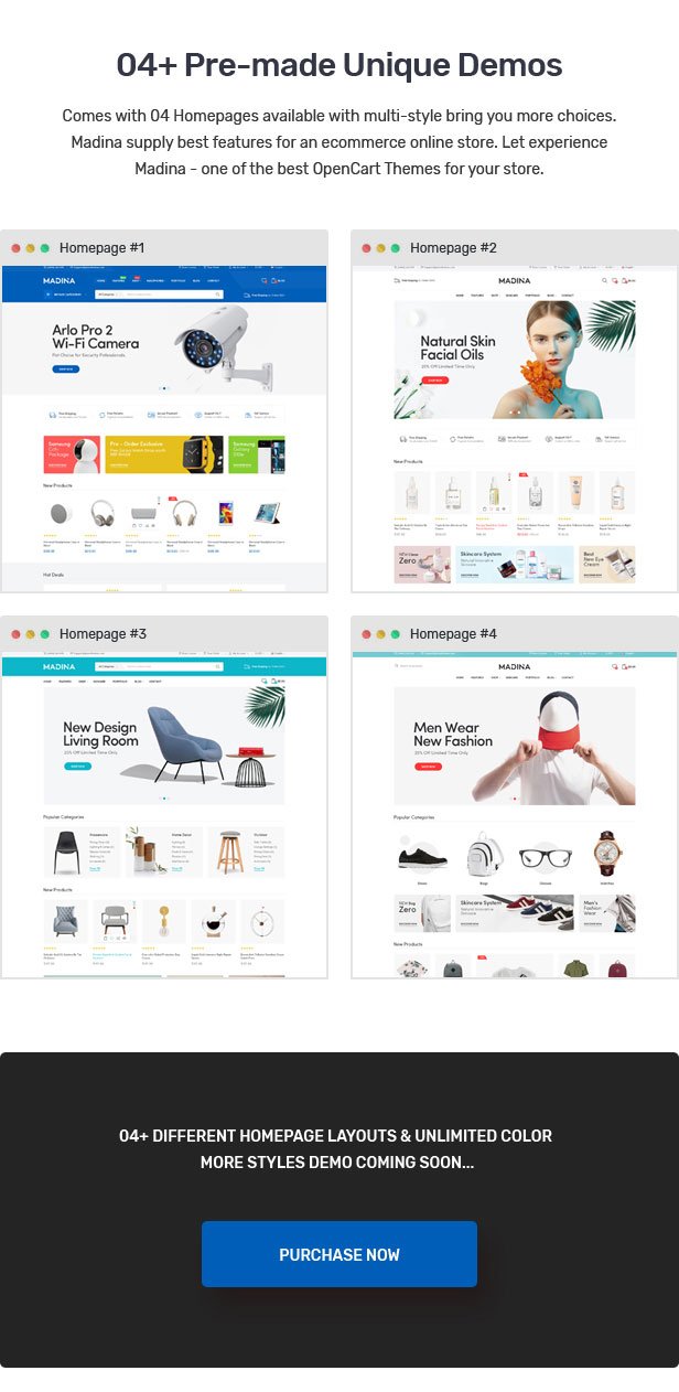 Madina - Responsive OpenCart Theme