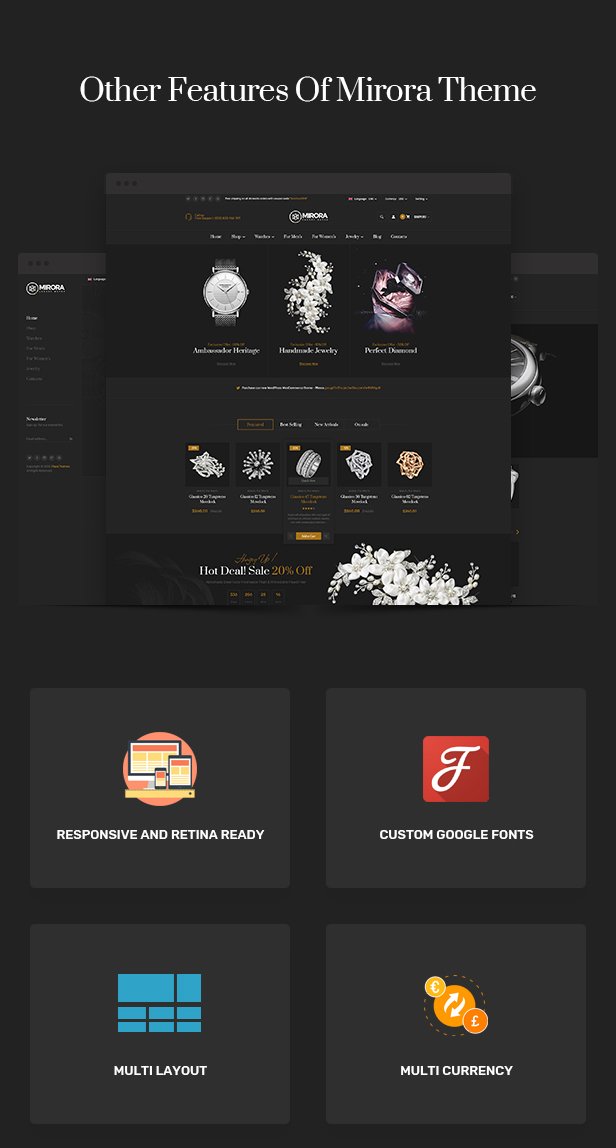 Mirora - Watch & Luxury Store Opencart Theme