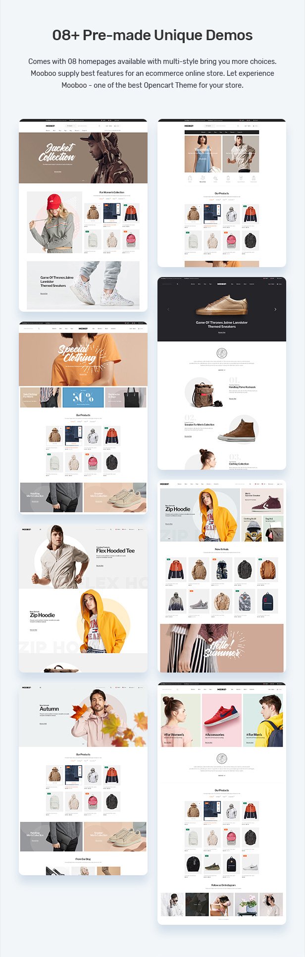 MooBoo - Fashion OpenCart Theme (Included Color Swatches)