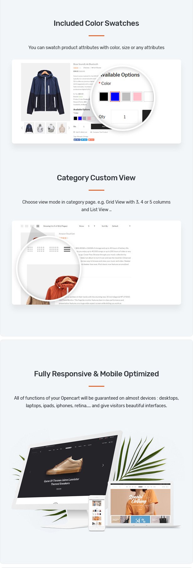 MooBoo - Fashion OpenCart Theme (Included Color Swatches)