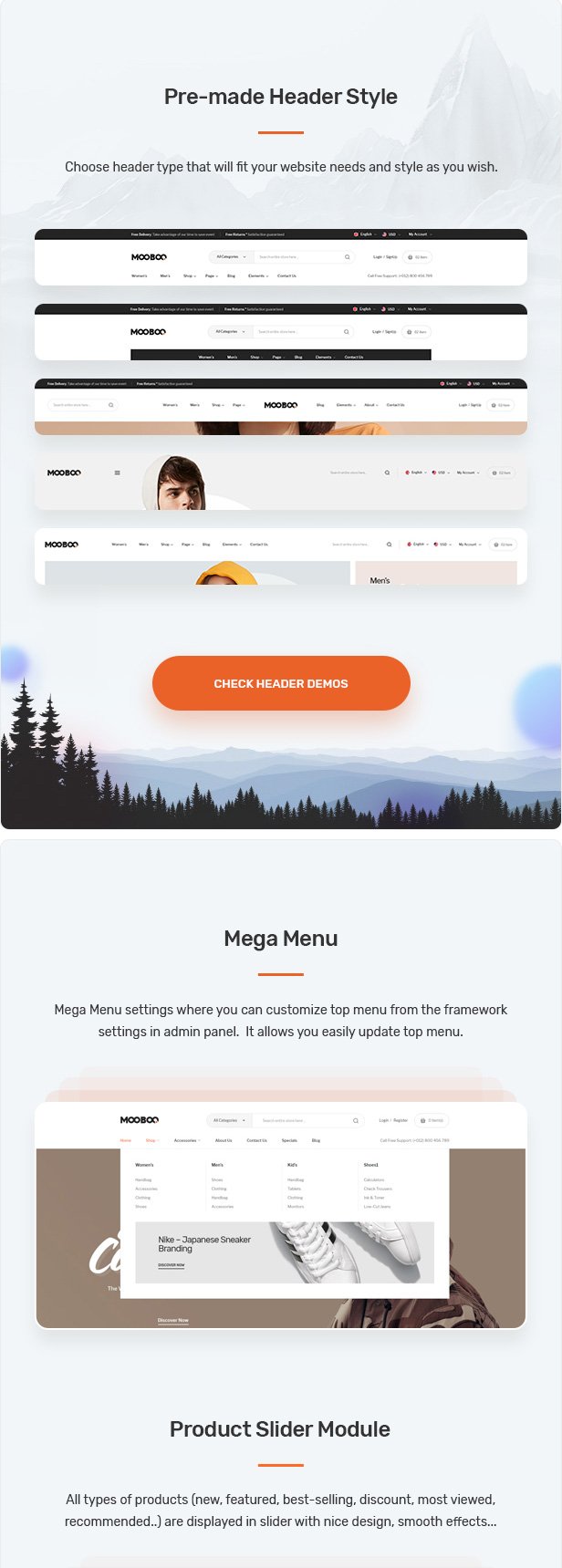 MooBoo - Fashion OpenCart Theme (Included Color Swatches)
