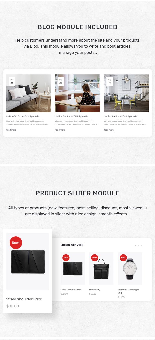 Nego - Minimalist Responsive Opencart 3 Theme