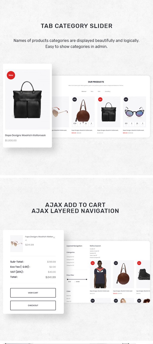 Nego - Minimalist Responsive Opencart 3 Theme