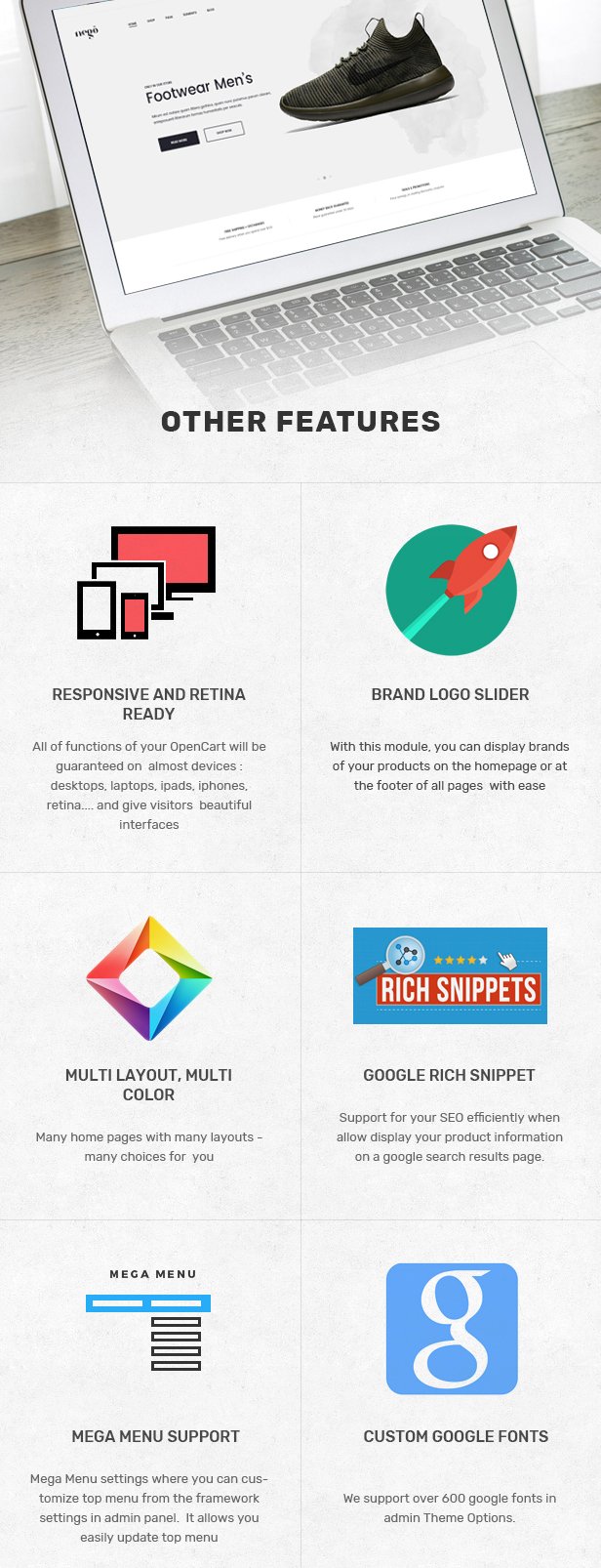 Nego - Minimalist Responsive Opencart 3 Theme