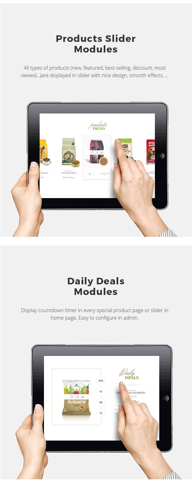 Ogani - Organic, Food, Pet, Alcohol, Cosmetics Opencart 2.3 & 3.x Theme