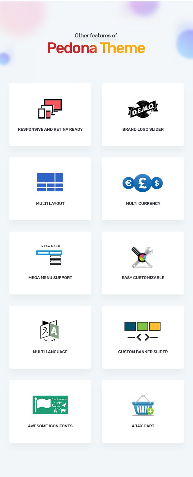 Pedona - Opencart Theme (Included Color Swatches)