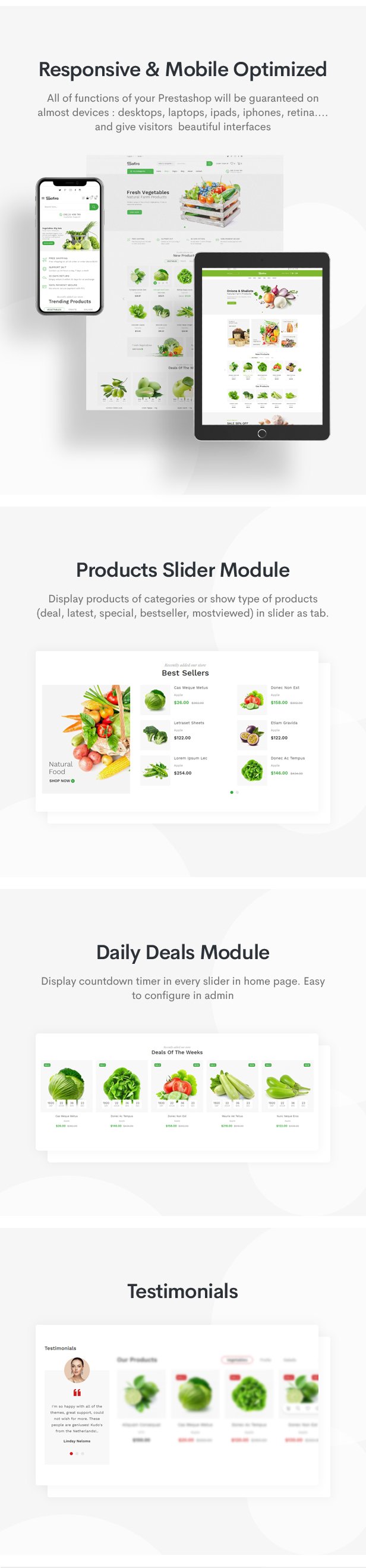 Safira - Responsive OpenCart Theme (Included Color Swatches)