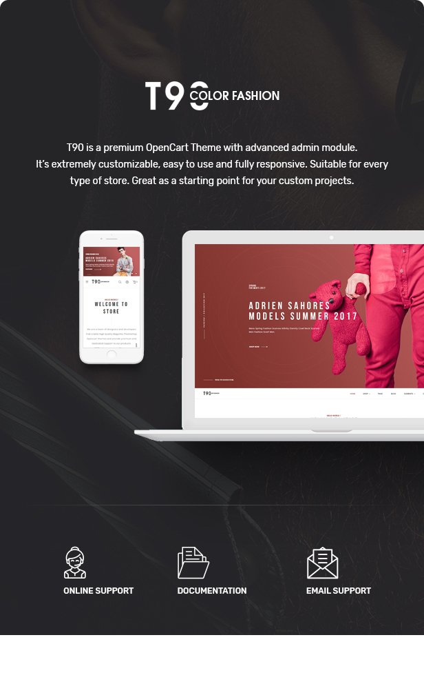 T90 - Fashion Responsive OpenCart Theme