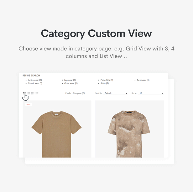 Vasia - Multipurpose OpenCart Theme (Included Color Swatches)