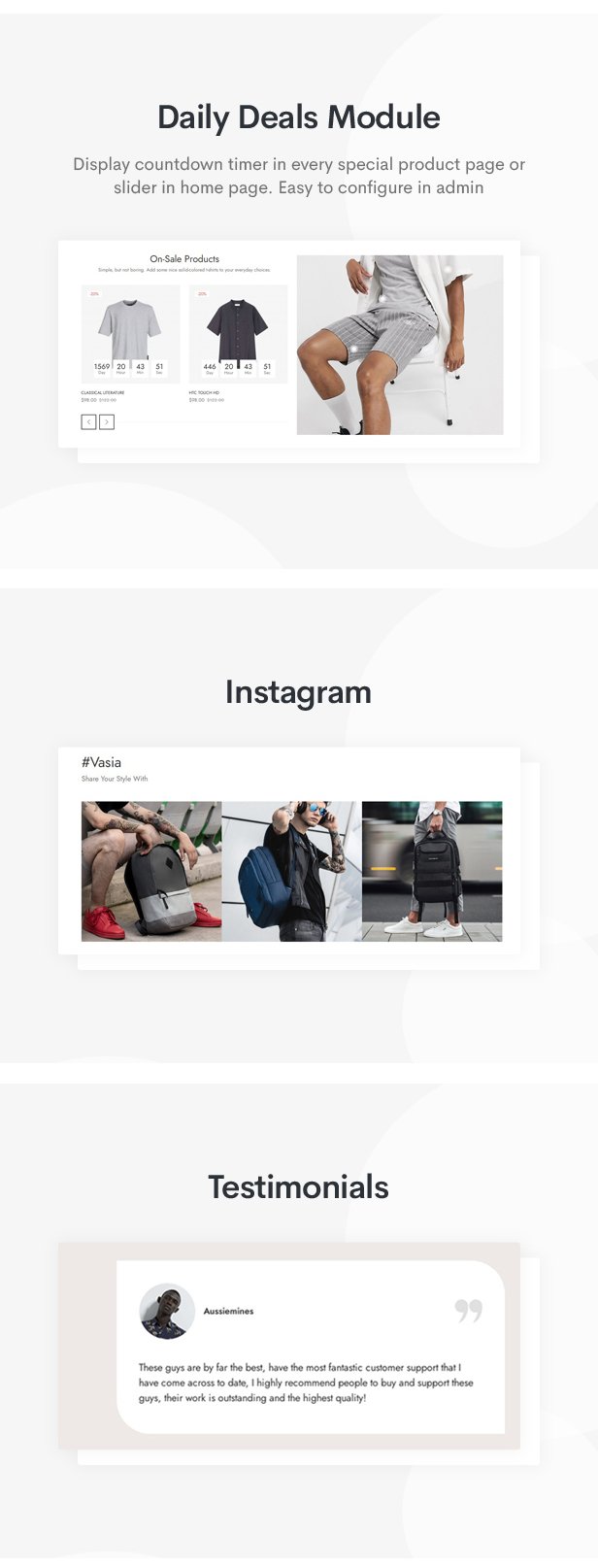 Vasia - Multipurpose OpenCart Theme (Included Color Swatches)