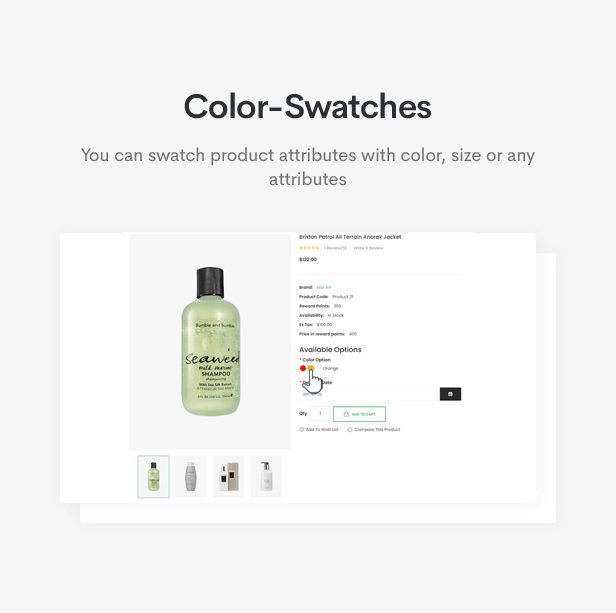 Zonan - Responsive OpenCart Theme (Included Color Swatches)