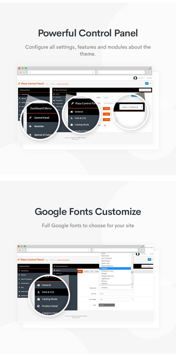 Zonan - Responsive OpenCart Theme (Included Color Swatches)