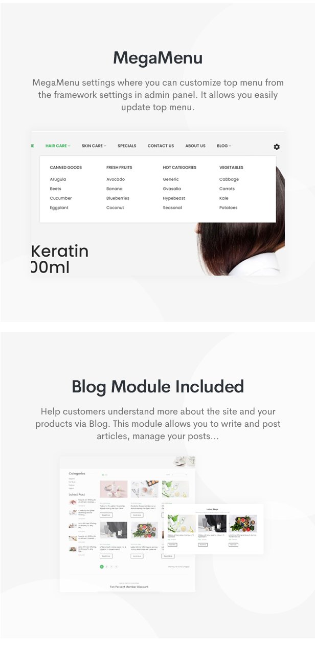 Zonan - Responsive OpenCart Theme (Included Color Swatches)